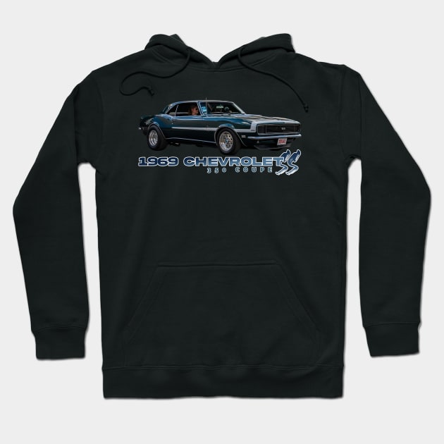 1969 Chevrolet Camaro SS 350 Coupe Hoodie by Gestalt Imagery